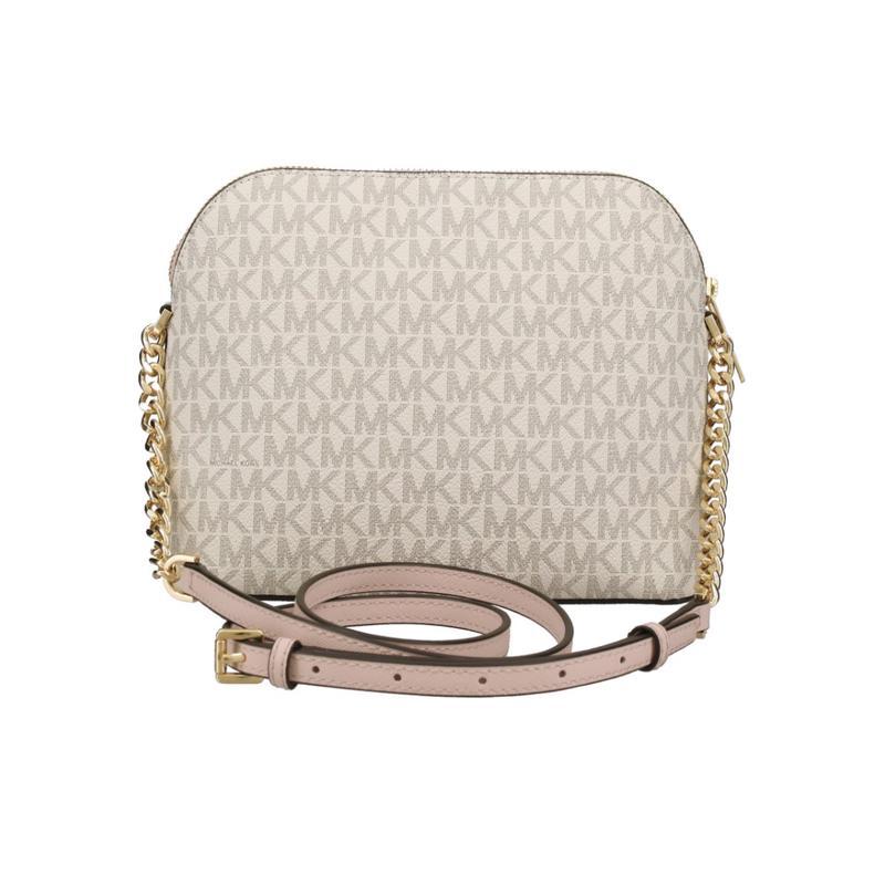 迈克·科尔斯(MICHAEL KORS)女士PVC材质logo提花单肩包小巧便携