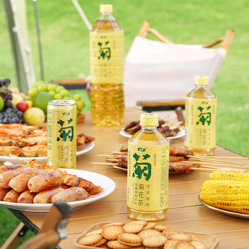 怡宝 至本清润菊花茶450ml*4瓶装高清大图