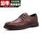 公牛四季休闲鞋春季新款搭配休闲西裤牛仔裤的鞋男土上线小皮鞋青年工作上班正装软底青年百搭潮鞋
