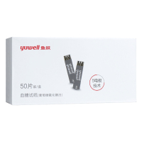 鱼跃血糖仪试纸 50片试纸+50支针头 (适用710-780 510 520) 家用精准血糖试纸试条测血糖