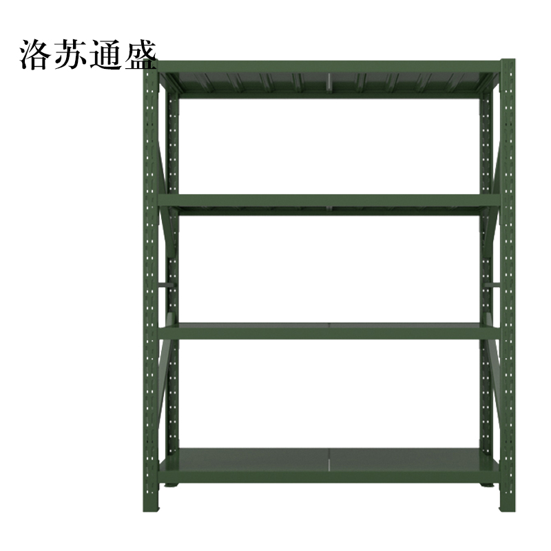 洛苏通盛消防铁锹镐农具摆放架安保装备器材存放架军绿色拆装盾牌货架1.5米长存放架1500*600*2000常规款高清大图