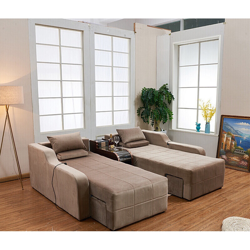 五庭门 足浴沙发可躺椅美甲店美睫沙发容修脚沐足疗足浴桑拿泡脚洗脚