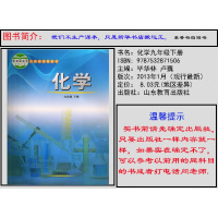 2018年鲁教版 初中化学九年级下册 山东教育出版社 教材教科书课本 9年级下期用书义务教育教科书化学九年级下册