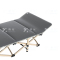 臻远ZY4073136简易折叠床办公室单人午休床便携行军床 灰色方管含棉垫