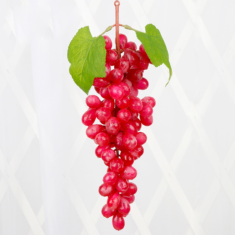 舒厅仿真葡萄串仿真水果塑料假葡萄水果蔬菜模型道具室内装饰摆件植物