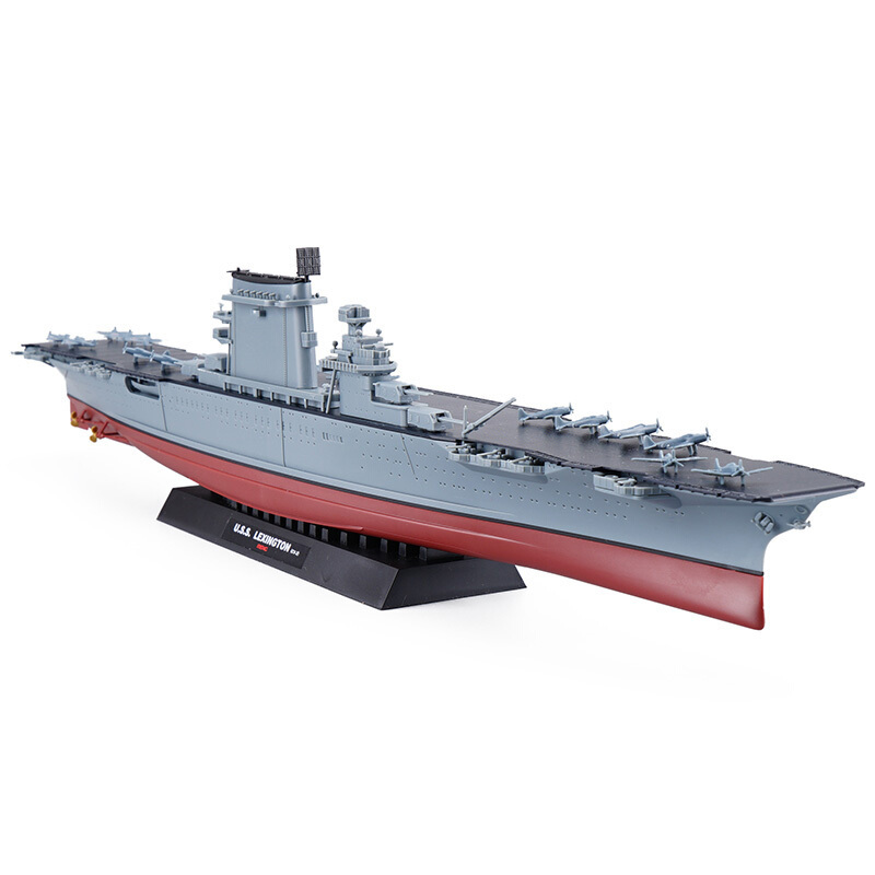 meng拼装模型仿真船模航空母舰1700二战军舰战列舰免胶分色美国海军