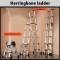 Telescoping ladder aluminum- - 人字梯4.4+4.4米