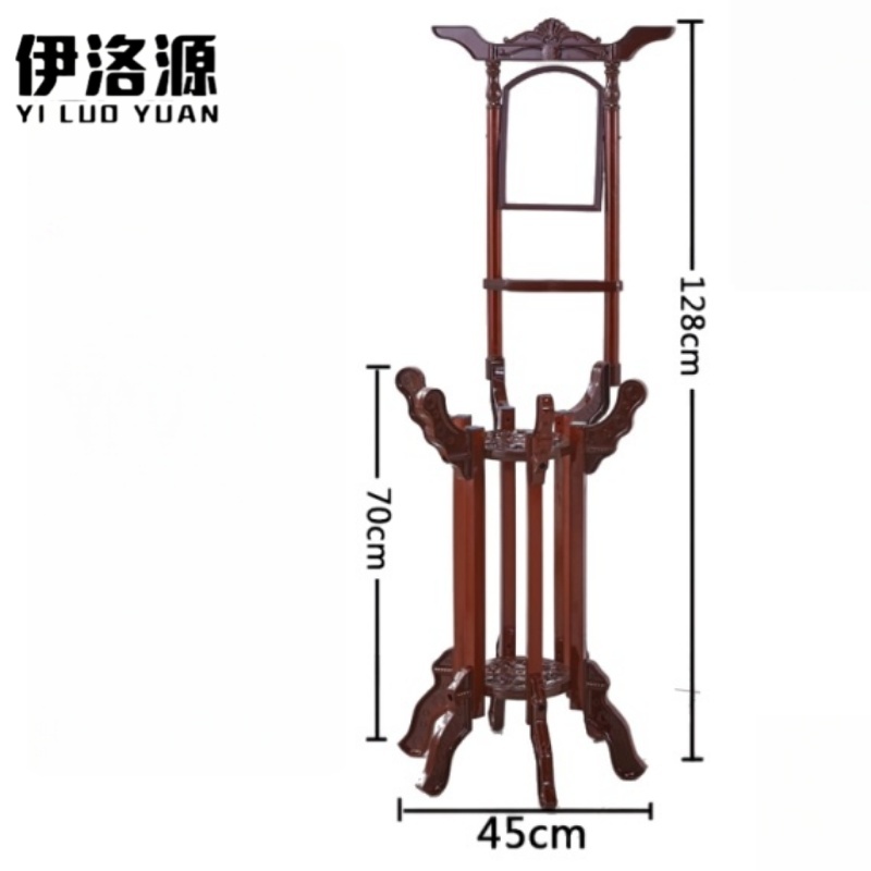 伊洛源 实木脸盆架高清大图