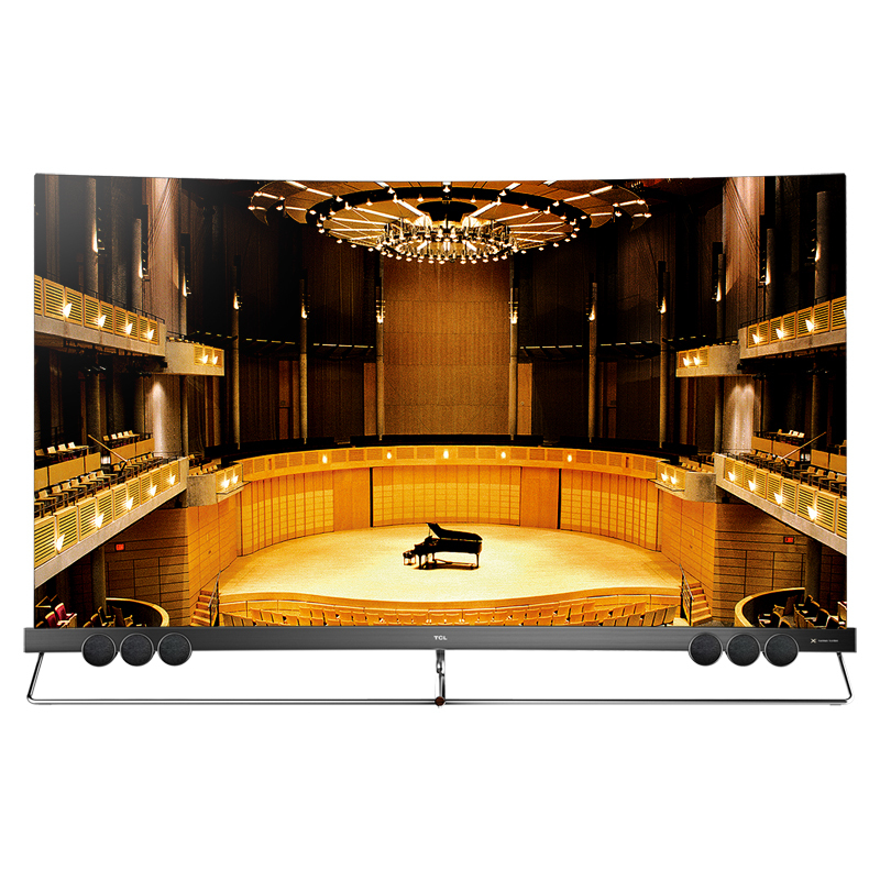 TCL 65X5 65英寸量子点全面屏曲面电视