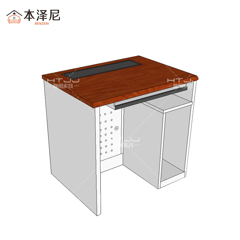 本泽尼 办公桌 升降电脑桌 HTX-SJZ130 800*600*750mm 张高清大图