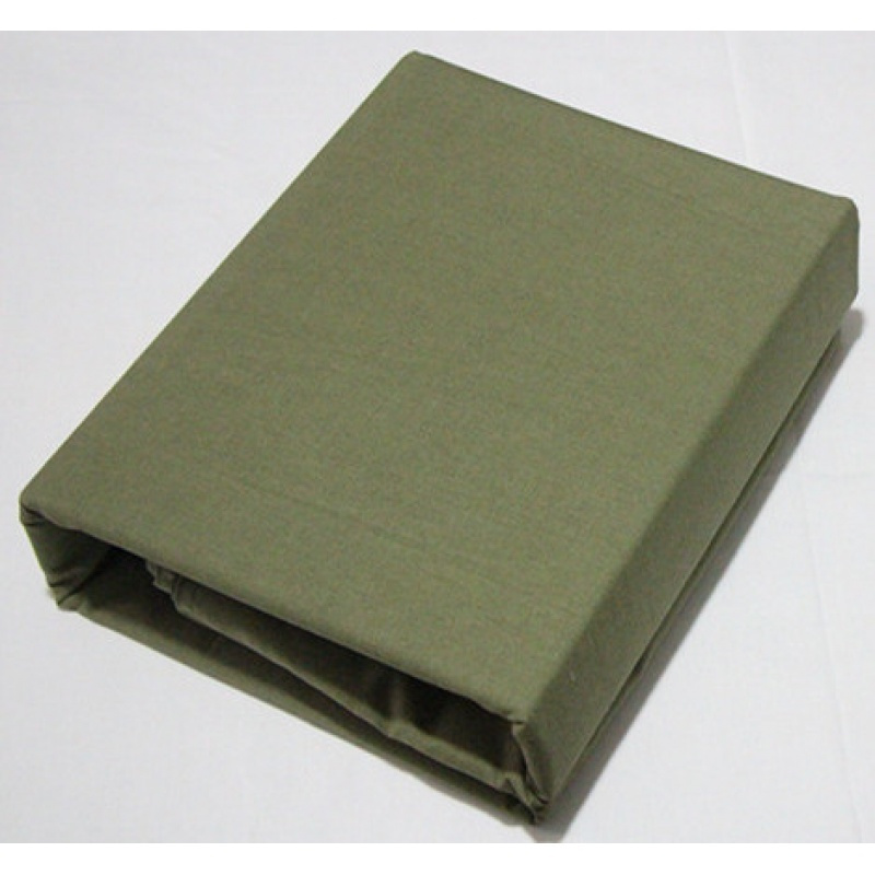 优质军绿被罩学生宿舍军训被套纯棉被子套劳保纯色橄榄绿定制