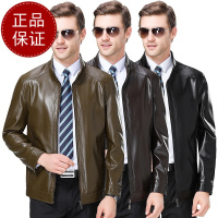 下单送惊喜 正品男装2019新款海宁真皮皮衣男士绵羊皮立领休闲真皮夹克机车短款外套官方旗舰店特卖特卖