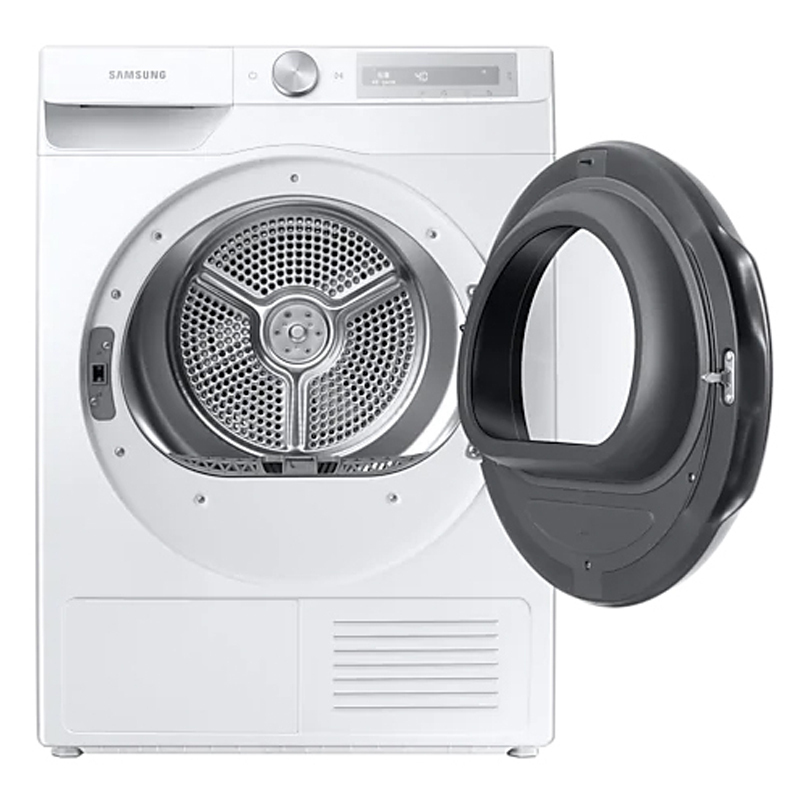 三星(SAMSUNG) 9KG AI智能热泵低温除菌除皱滚筒快烘干衣机 白色DV90T6440LH/SC高清大图