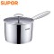 苏泊尔(SUPOR)ST16V1雅致304不锈钢奶锅16cm明火电磁炉通用