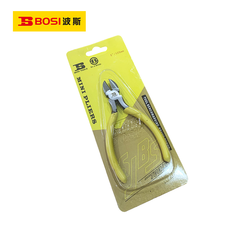 波斯(BOSI)迷你斜嘴钳(5“/125mm)把高清大图