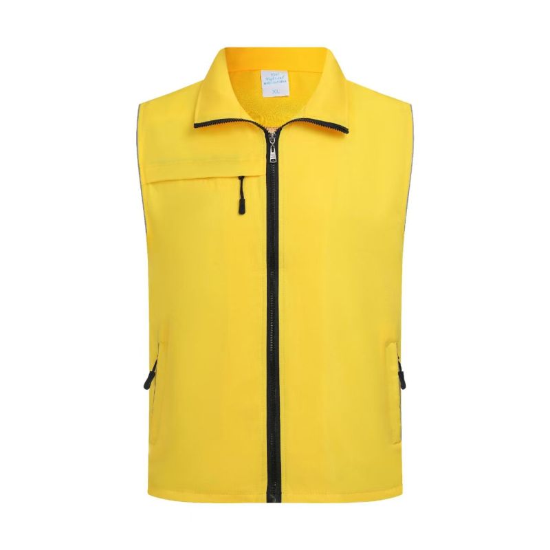 天富星志愿者广告衫工装背心马甲 春亚纺 件