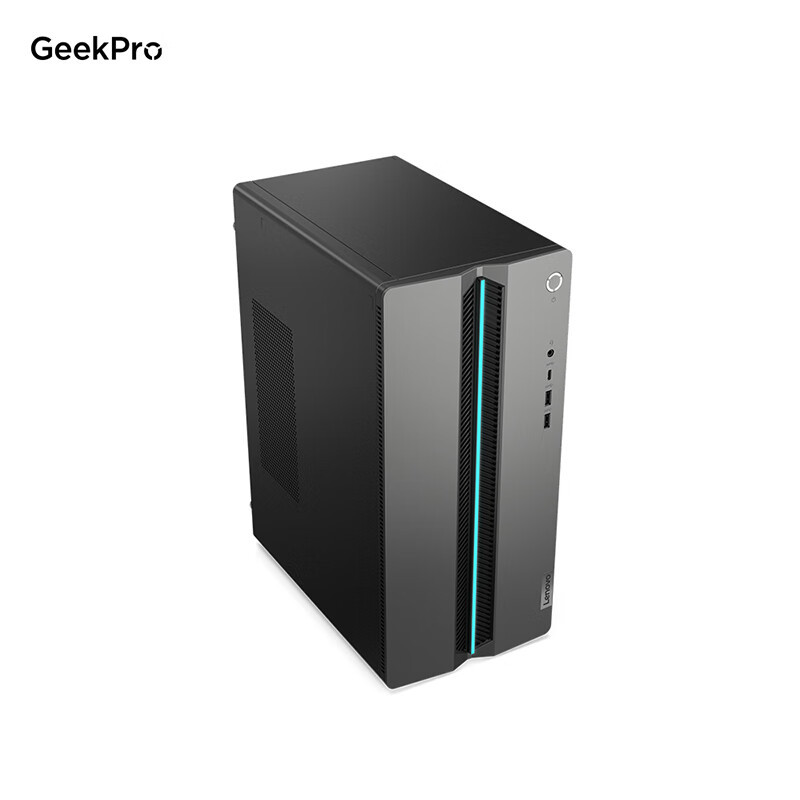 联想(Lenovo)GeekPro 设计师游戏台式电脑整机(酷睿U7-255HX RTX3050 6GB显卡 16G DDR5 512G SSD)27英寸显示器高清大图