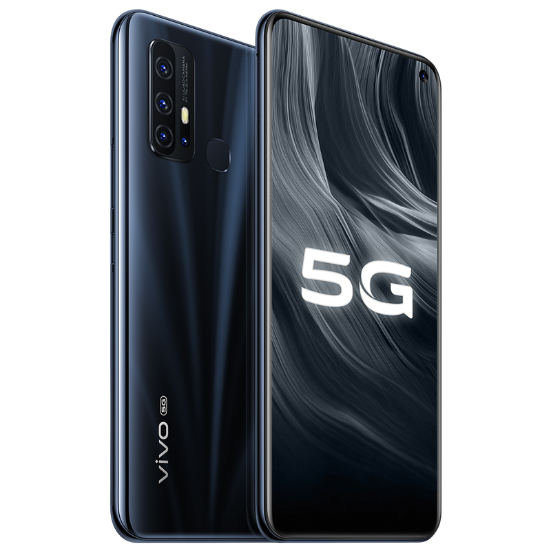 vivo Z6 5G性能旗舰 6+128G 极影黑 骁龙芯片闪充大电池游戏拍照双模5G全网通手机