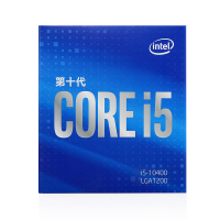 英特尔(Intel)CPU处理器/i5-10400 6核12线程/含原装风扇