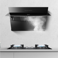 美的(Midea)抽油烟机CXW-280-J57S 20立方爆炒大吸力智能抽油烟机单机 家用自清洗侧吸式油烟机近吸抽烟机