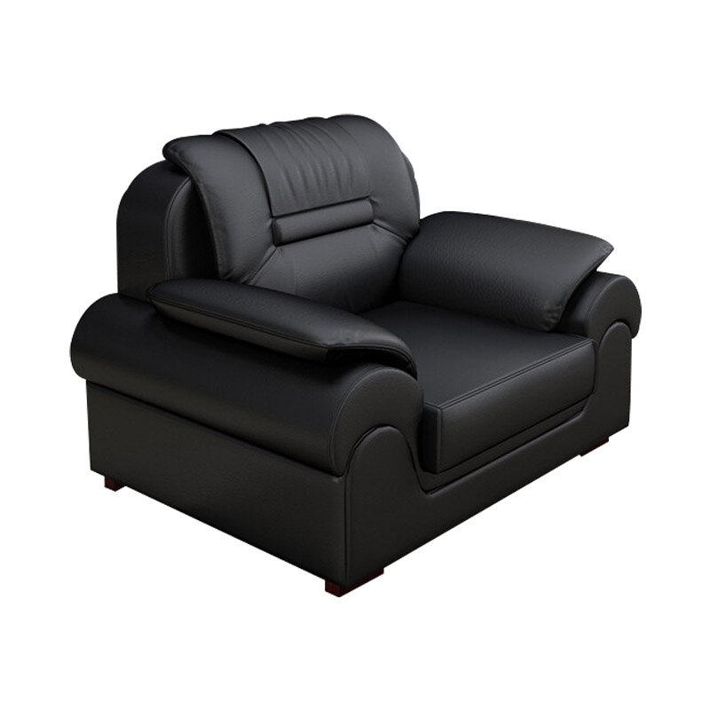 臻远 ZY5110319 办公沙发商务办公室沙发 会客沙发茶几组合西皮单人位