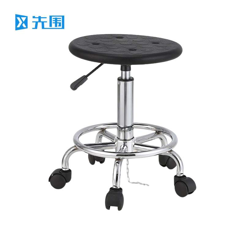 先围 防静电凳 圆脚滑轮升降60-80cm 个
