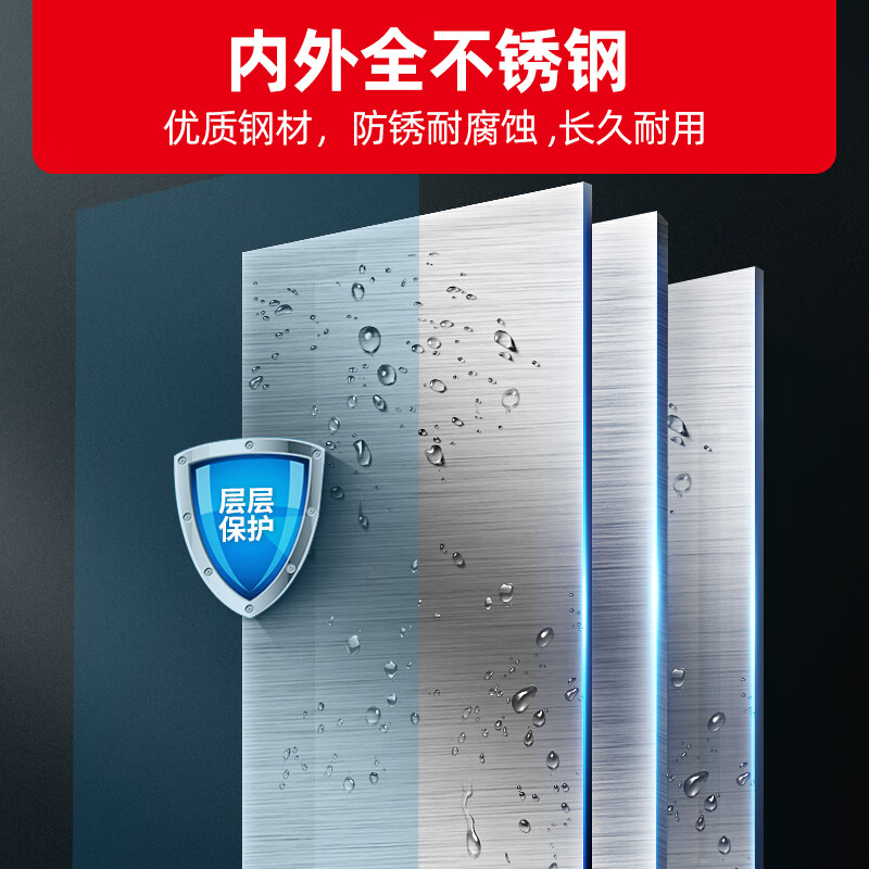 星星BD-1300TE六门全冷冻1229升厨房商用保鲜设备 单温冷冻冷柜 单温商用冰箱 不锈钢冷冻保鲜柜 铜管制冷高清大图