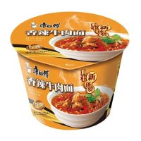 康师傅香辣牛肉桶面108g