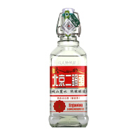 单瓶装 53度刘壶记北京二锅头小方瓶酒 清香型白酒 500毫升 纯粮酿造酒