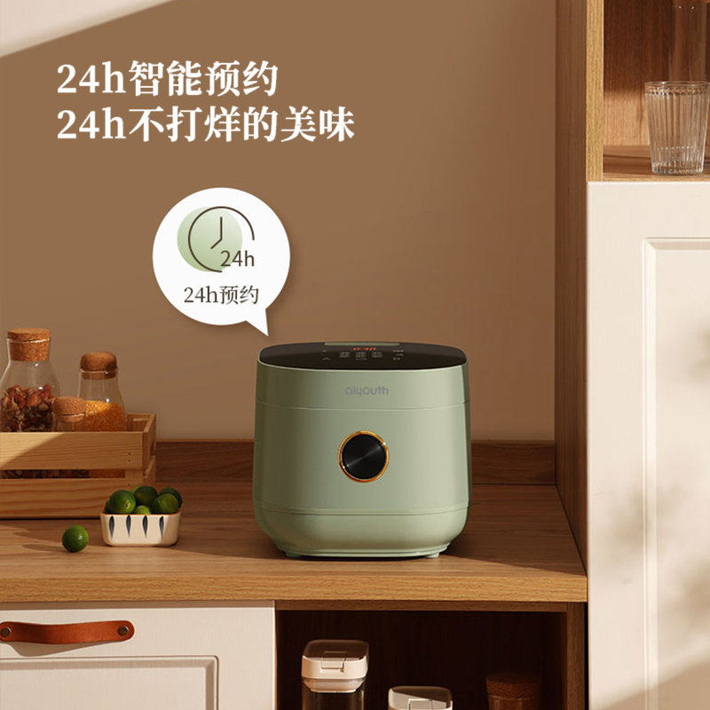 艾青春(AIYOUth)智能柴火电饭煲(MD全熄面板) IQC-FB503A 3.0L高清大图