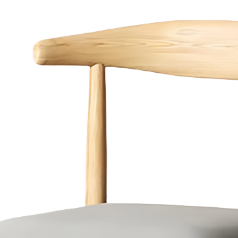 豫龙都牛角椅木质把高清大图