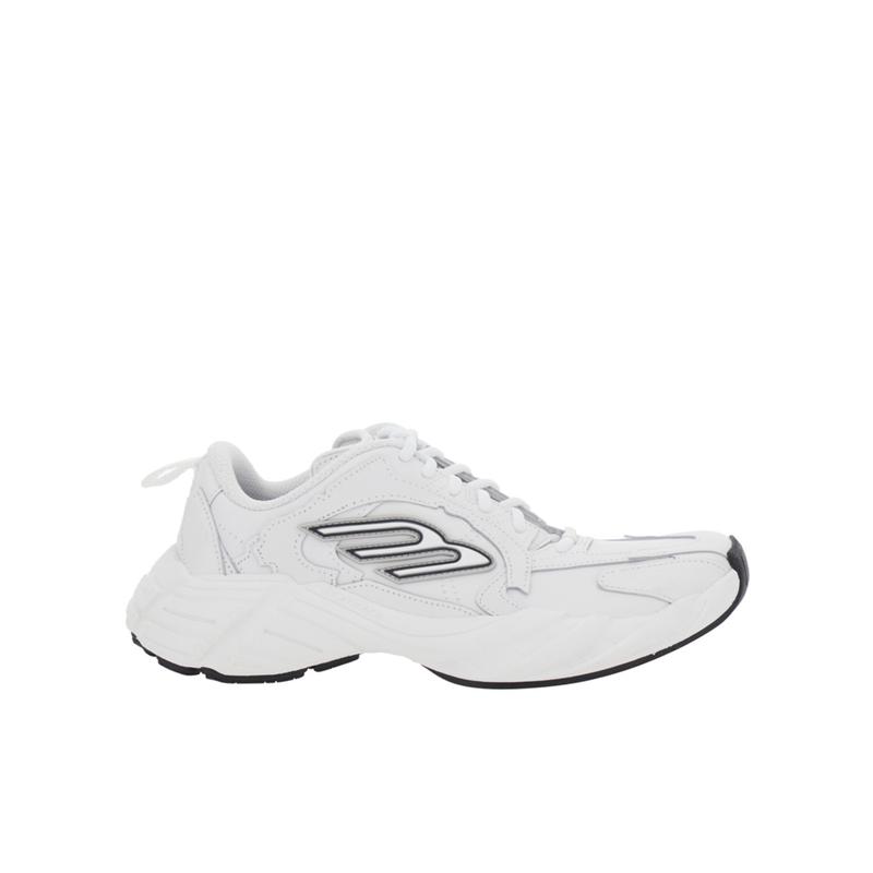 巴黎世家(Balenciaga)圆头小牛皮系带运动鞋女款套穿跑步鞋轻便舒