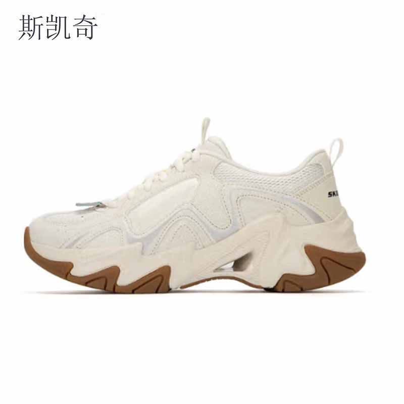 斯凯奇 女运动鞋厚底老爹 896151/NAT-6 双图片