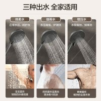 SEREN HOME 赛恩卫浴淋浴花洒套装卫生间满天星大顶喷置物含喷枪淋浴器洗澡龙头