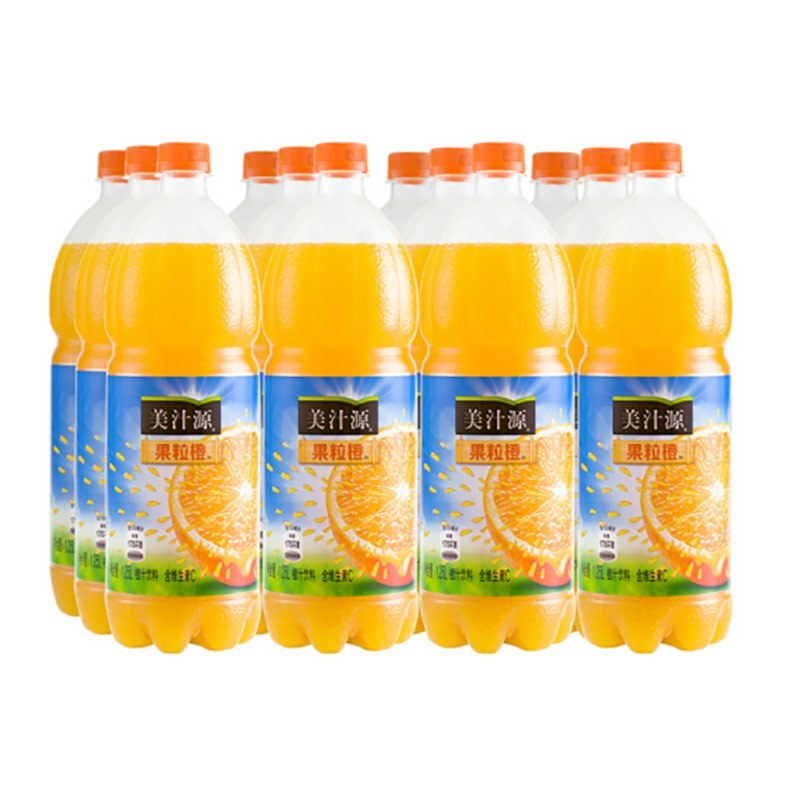 美汁源果粒橙橙汁饮料1.25L