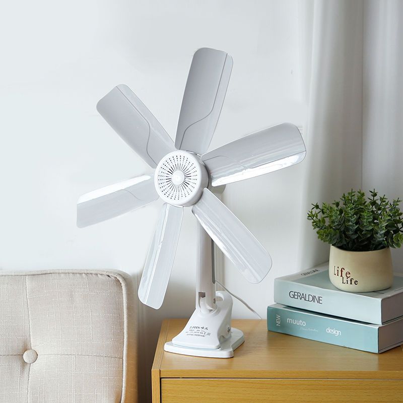 小风扇静音大风力夹扇迷你学生宿舍床头小型多功能电风扇台扇壁扇