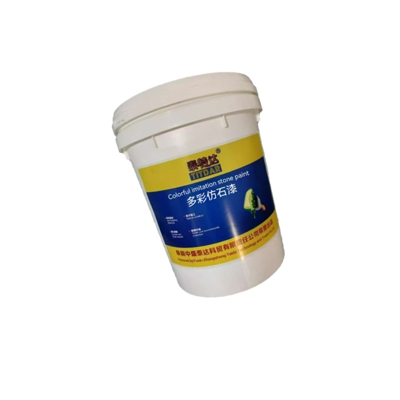 泰特达 多彩仿石漆 20KG(颜色请备注) 桶高清大图