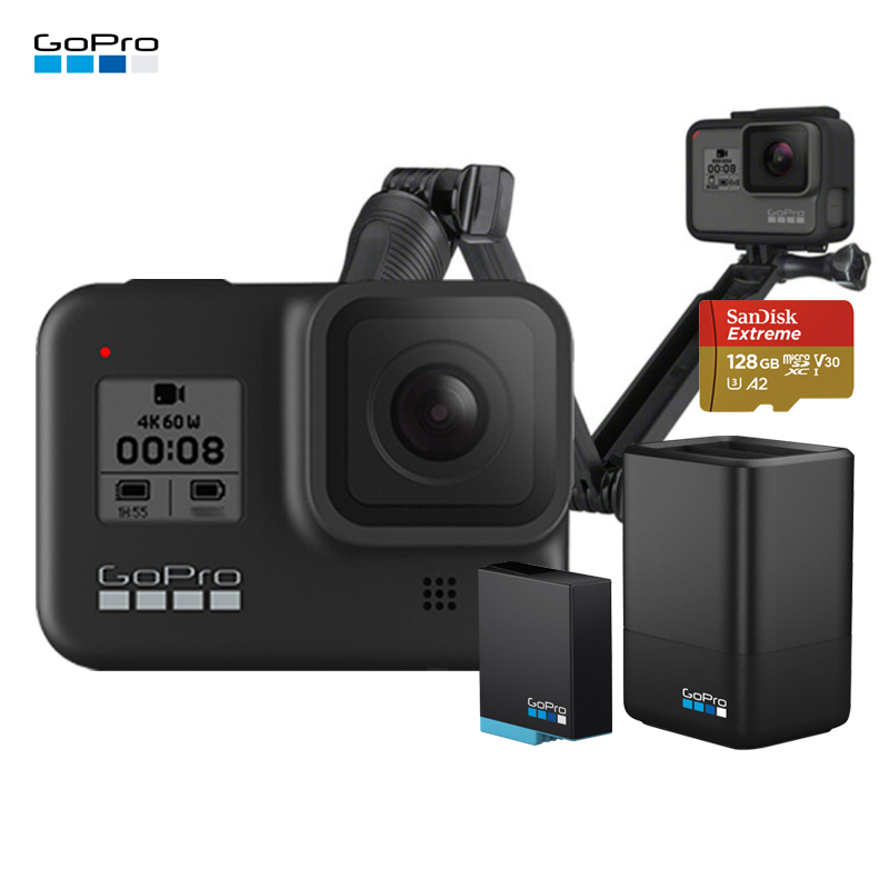 Gopro Hero 8 128g 双电池充电器 三向折叠杆报价 参数 图片 视频 怎么样 问答 苏宁易购