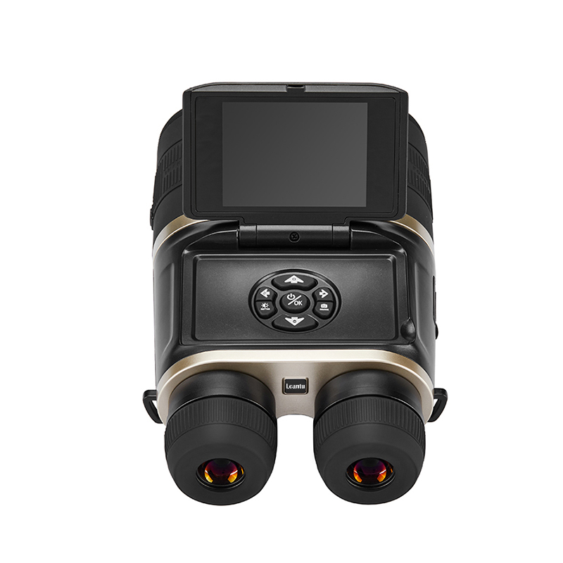 Lcantu徕佳图DW-1080P+ 双目数码夜视仪 昼夜两用测距夜视望远镜带外屏WIFI连接高清大图