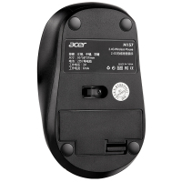 宏碁(acer) M157 无线鼠标 黑 (适用于宏基,戴尔,联想,惠普,苹果等笔记本电脑台式机一体机USB接口通用)