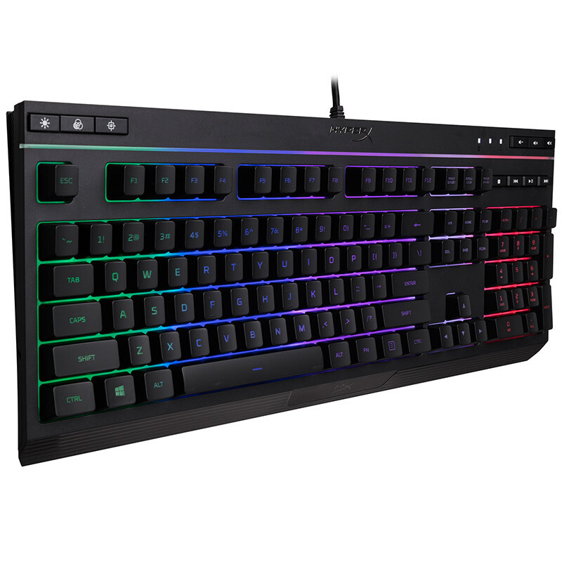 极度未知(HyperX) Alloy Core RGB 阿洛伊魅影电竞键盘黑色