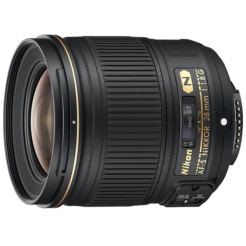尼康(Nikon) AF-S 28mm f/1.8G 尼康卡口 67mm口径 广角定焦镜头