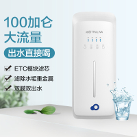 沁园(QINYUAN) 家用净水器 RO反渗透 100加仑大流量 纯水机 QR-RU-401A