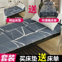 【南极人】床垫软垫宿舍单人学生家用榻榻米垫子硬垫褥子垫被夏季加厚_798 150x200cm【单人床】四季通用 套装划算款-简爱【送同款床单】