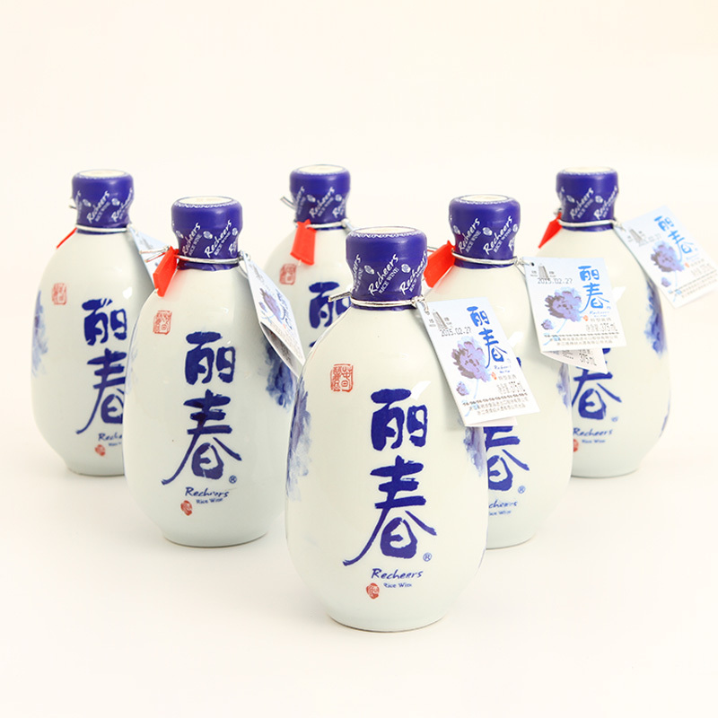 塔牌 牡丹丽春酒 375ml*6瓶*2箱八年半干型花雕酒 绍兴特产黄酒送礼