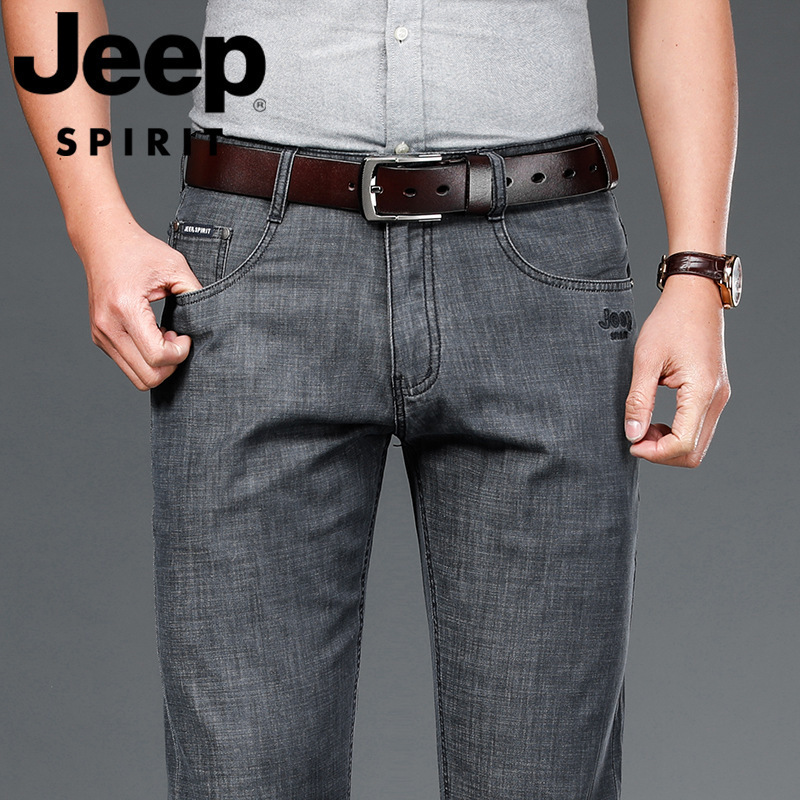 jeepspirit男士牛仔裤
