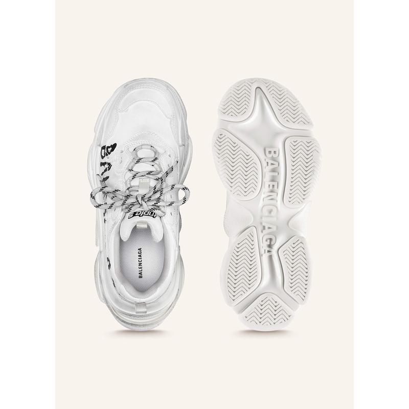巴黎世家(Balenciaga)女跑步鞋加厚防滑透气舒适缓震增高轻便百搭运动鞋