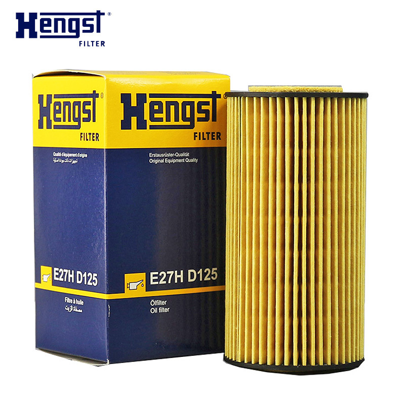 汉格斯特(hengst)机油格滤清器纸芯E27H D125适用于奥迪A4 A6L TT尚酷3高尔夫6