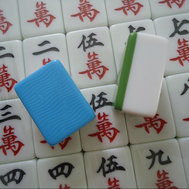 麻将牌家用中号大号 手搓麻将广东四川108张