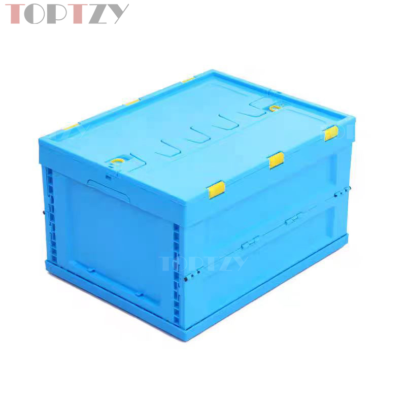 toptzy TZ5071520 塑料折叠箱周转箱折叠收纳箱 600*400*370高清大图